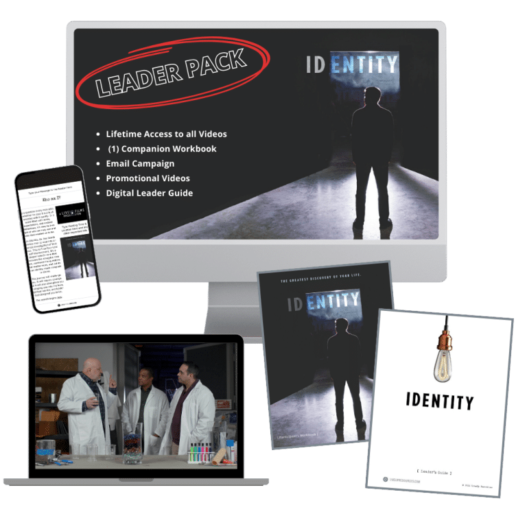 Identity leader pack with Identity streaming series, email template, and workbooks.